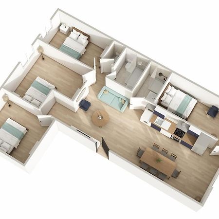 Appartement 4 Chambres Champigny-sur-Marne Exterior foto